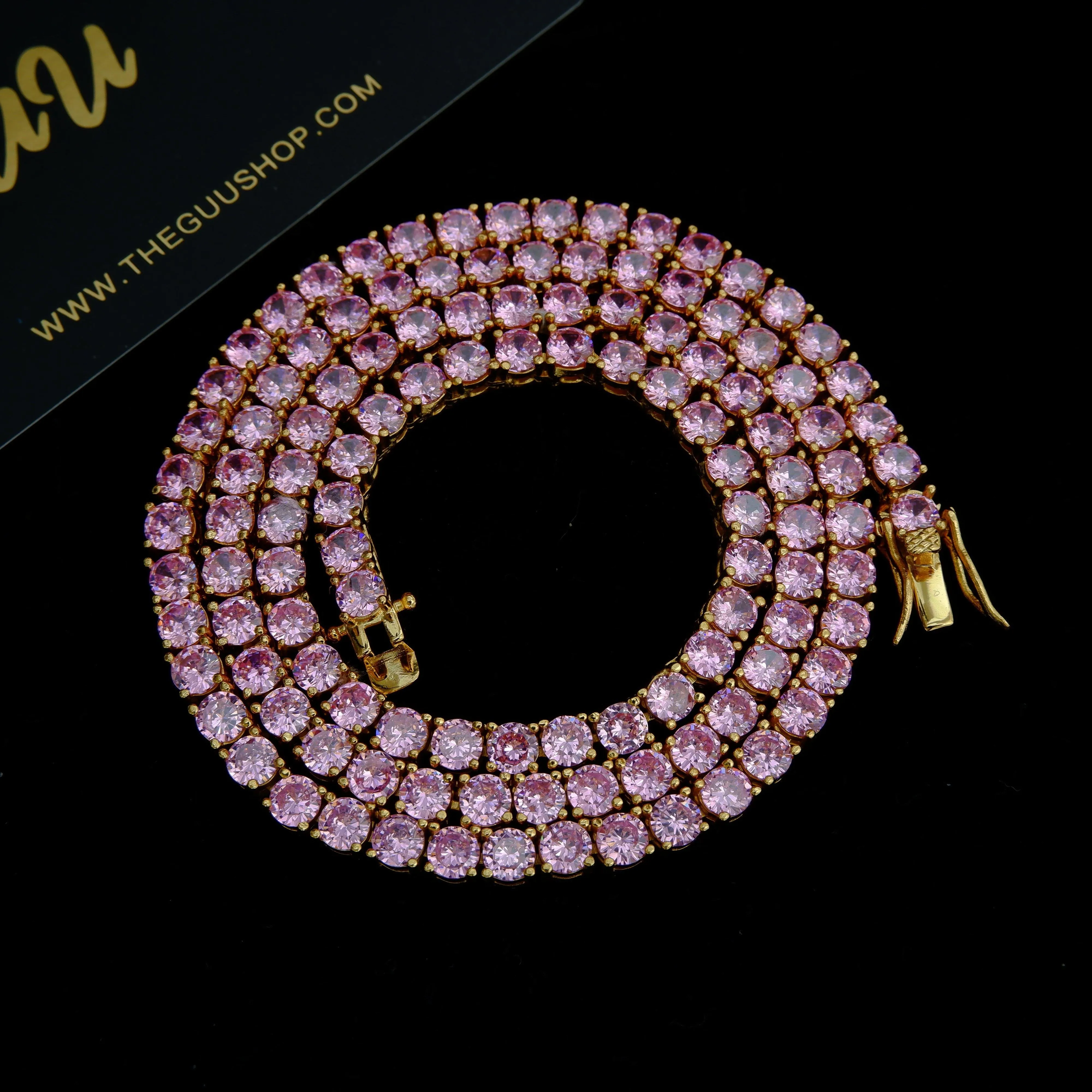 2020 New 4mm Multicolor Iced Tennis Chain
