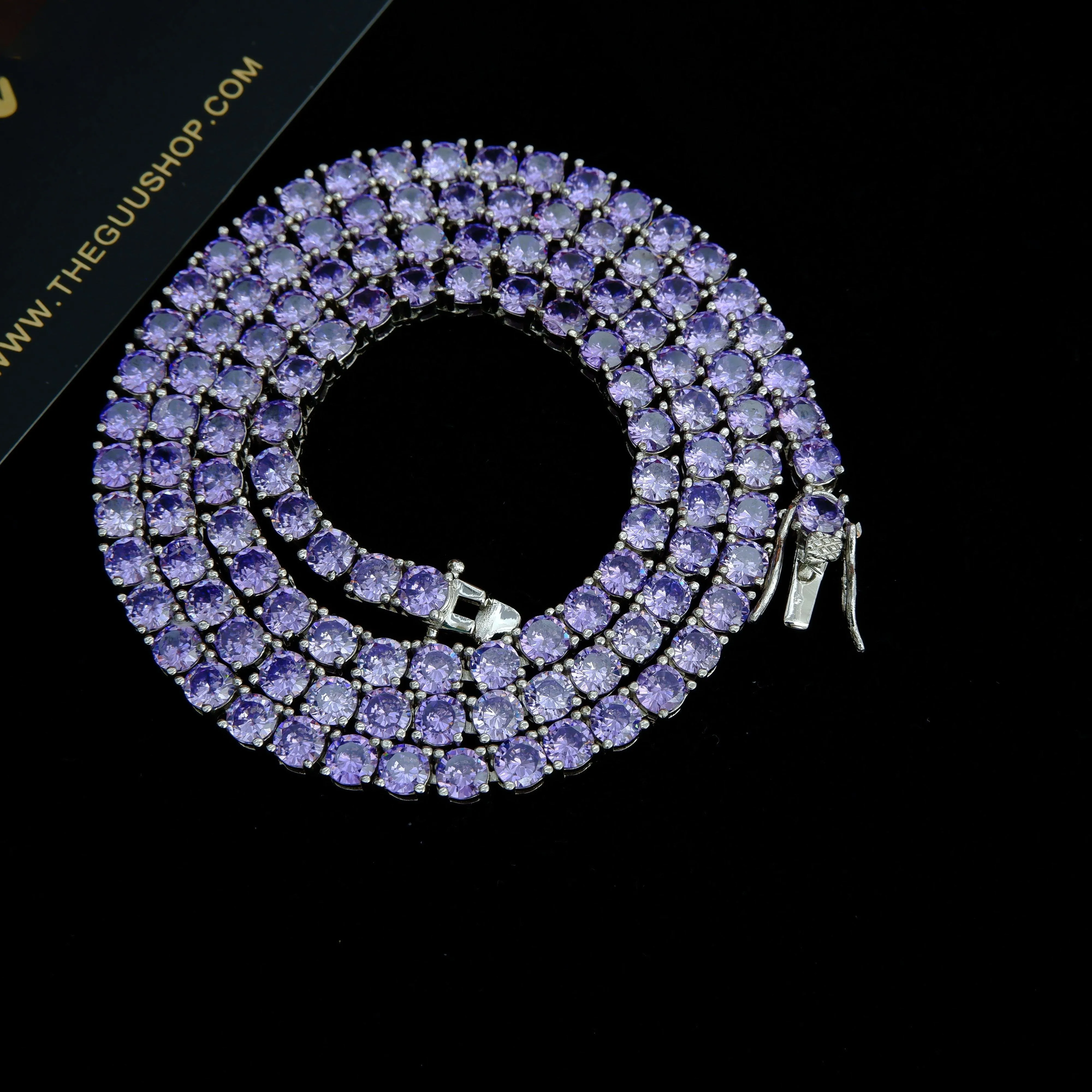 2020 New 4mm Multicolor Iced Tennis Chain