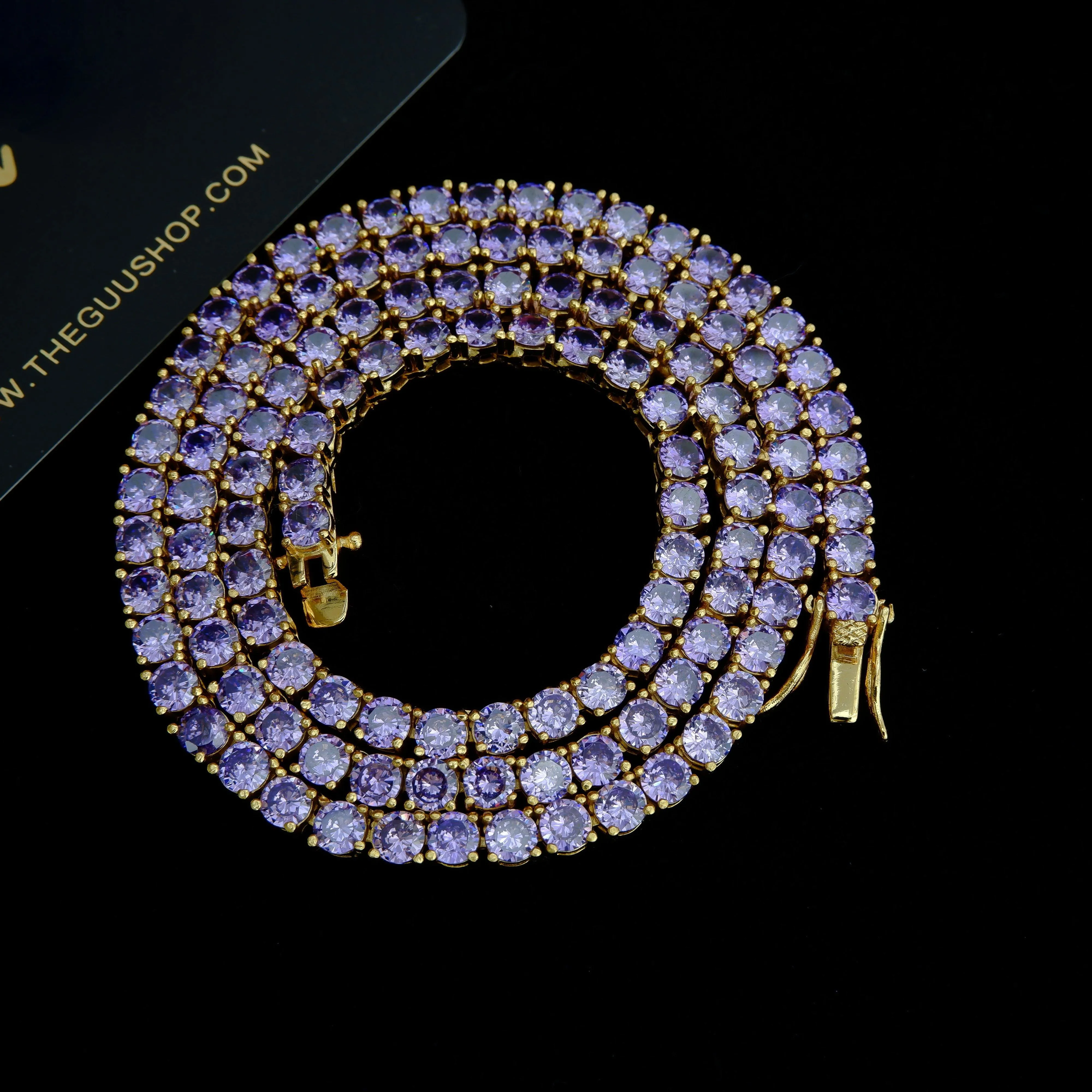 2020 New 4mm Multicolor Iced Tennis Chain