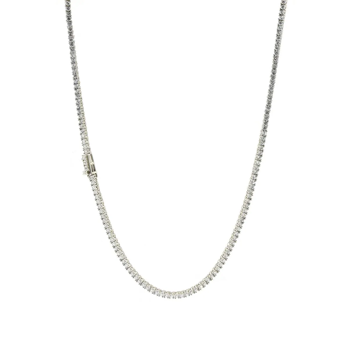 2mm Silver Tennis Chain 7.5” 16" 18" 20" Net Price