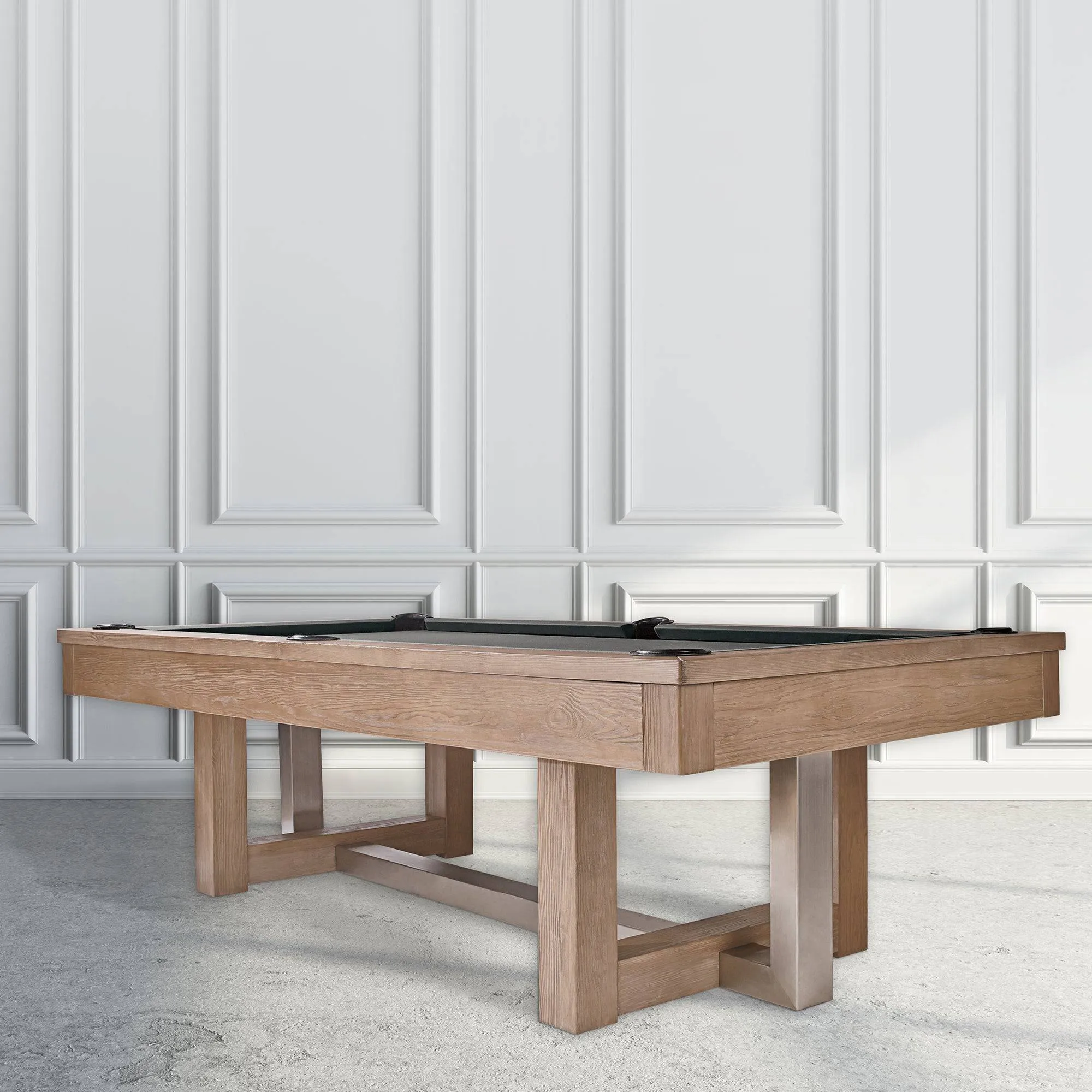 7' American Heritage Abbey Pool Table - Antique Grey