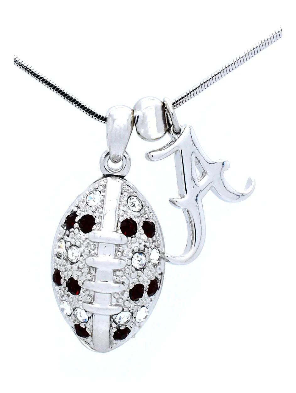 Alabama Large Football Necklace
