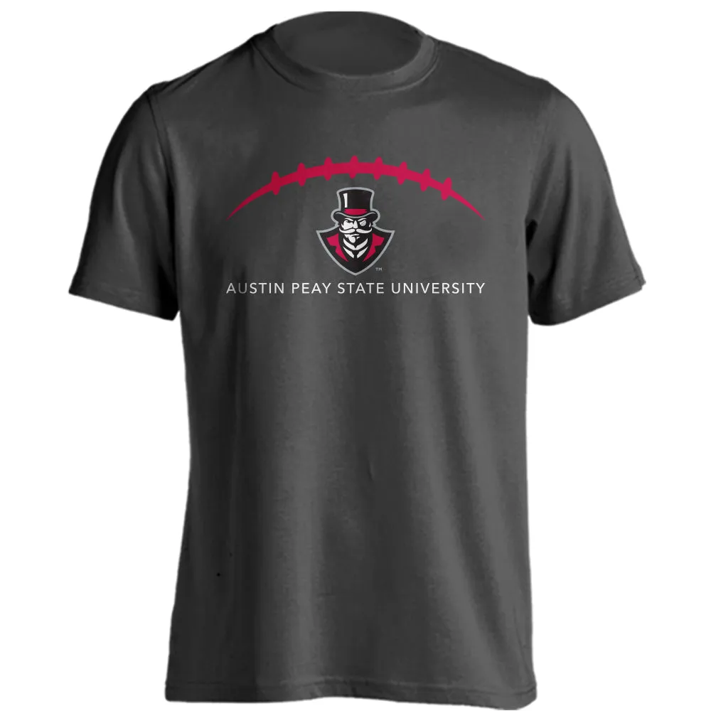 Austin Peay Governors Football Laces T-Shirt