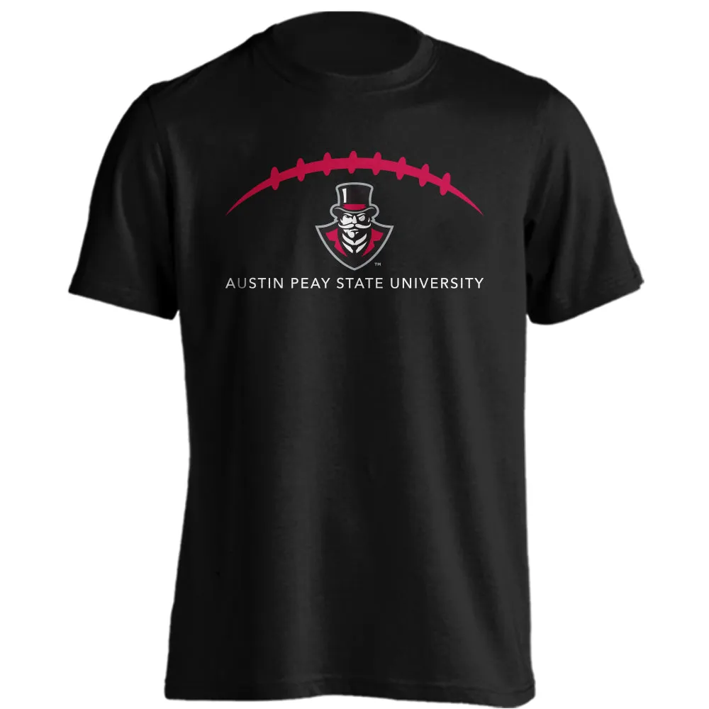Austin Peay Governors Football Laces T-Shirt