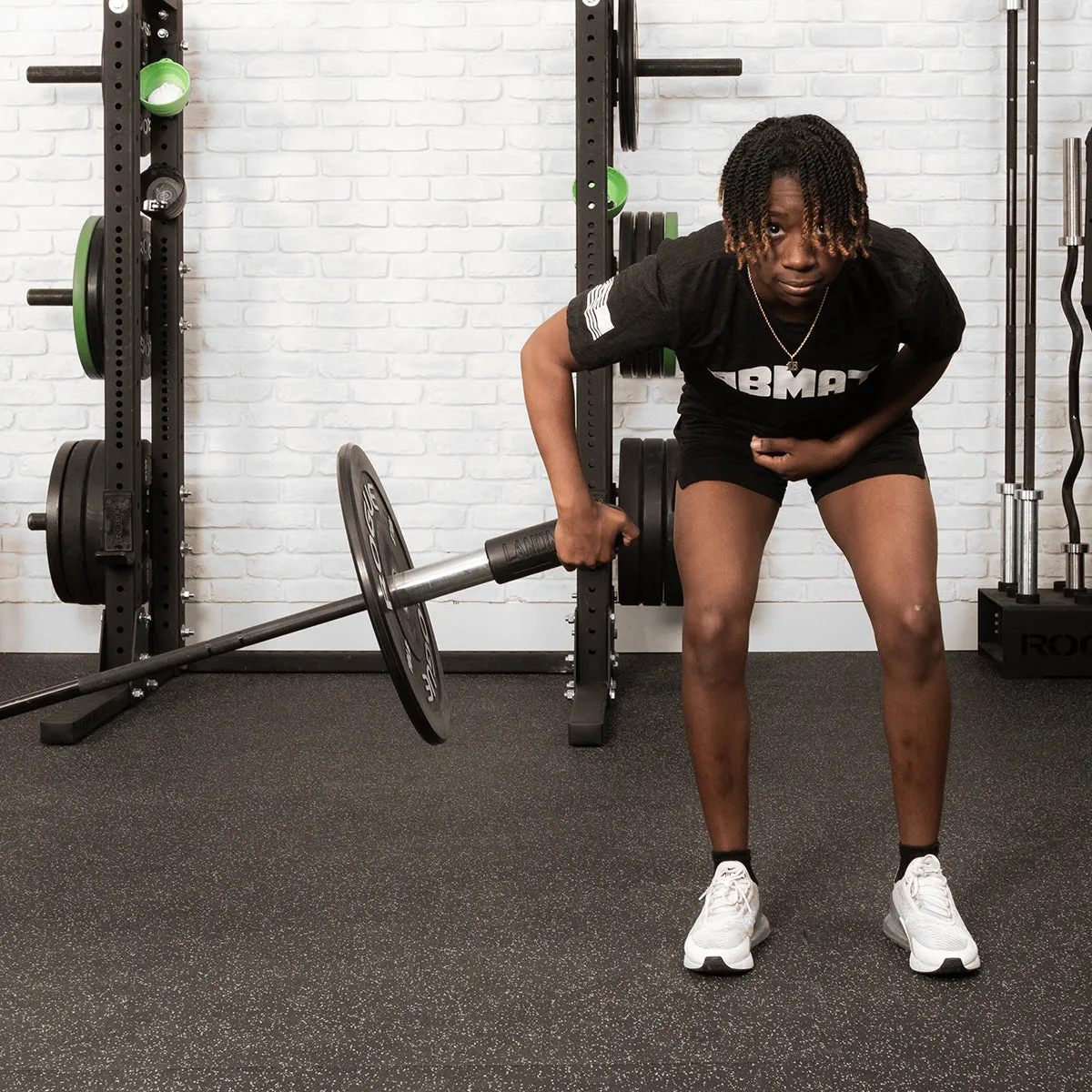 Barbell Bomb   Landmine Grip