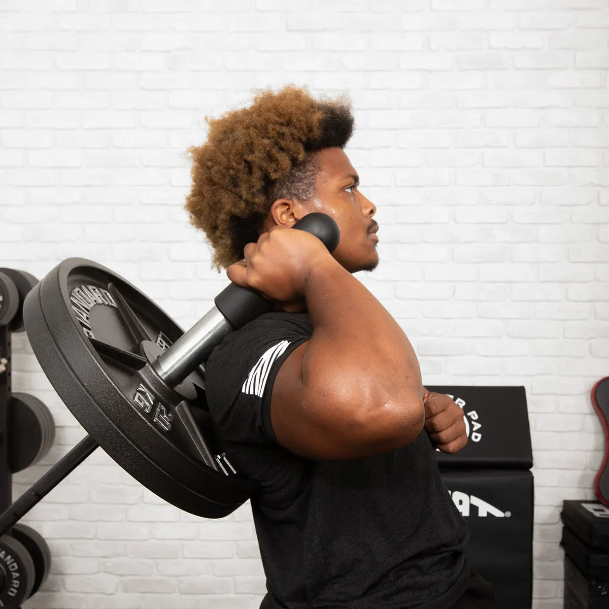 Barbell Bomb   Landmine Grip
