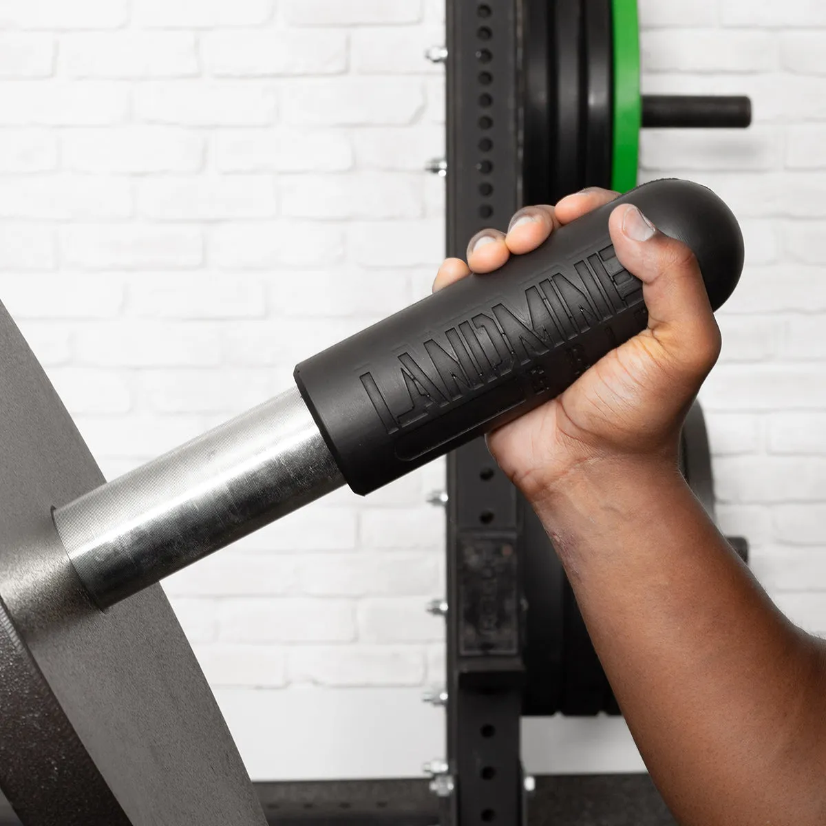 Barbell Bomb   Landmine Grip