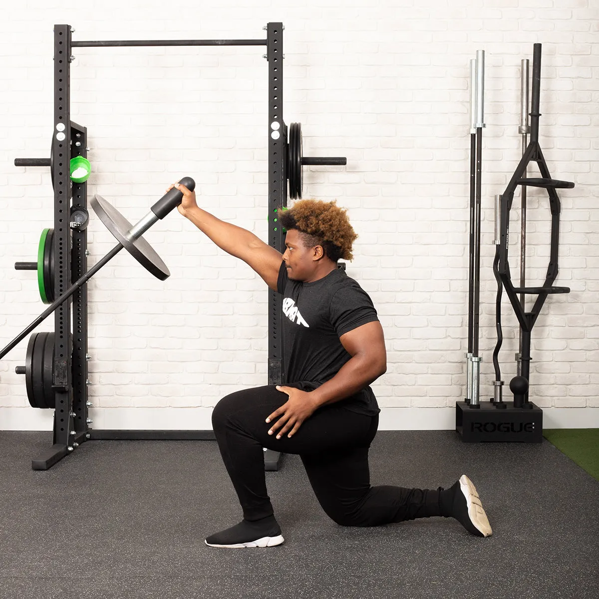 Barbell Bomb   Landmine Grip