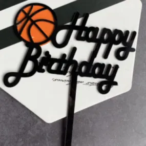 Basketball Acrylic Topper