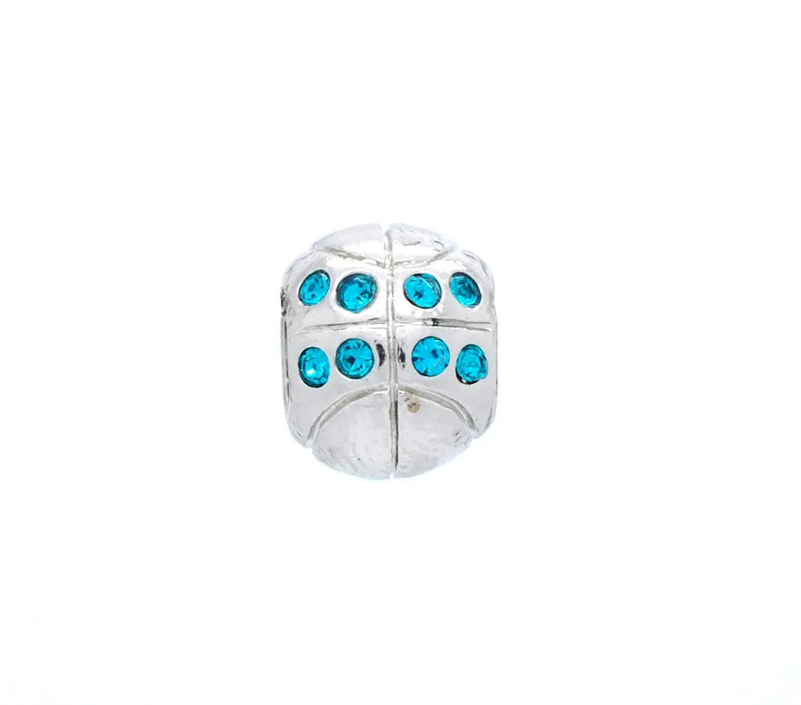 Basketball Bracelet Charm