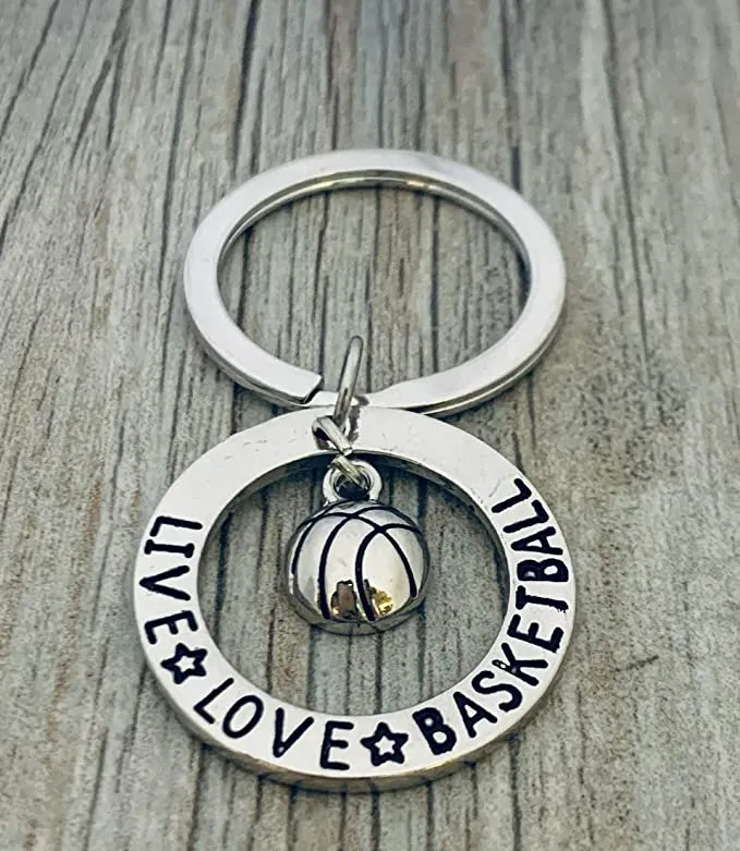 Basketball Keychain - Live Love Basketball