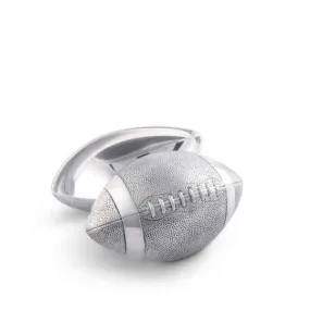Chip & Dip Rectangle Tray- Football