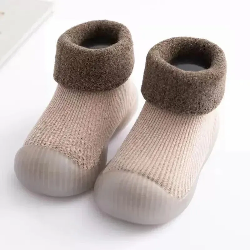 Comfortable Slip on Rubber Sole Sock