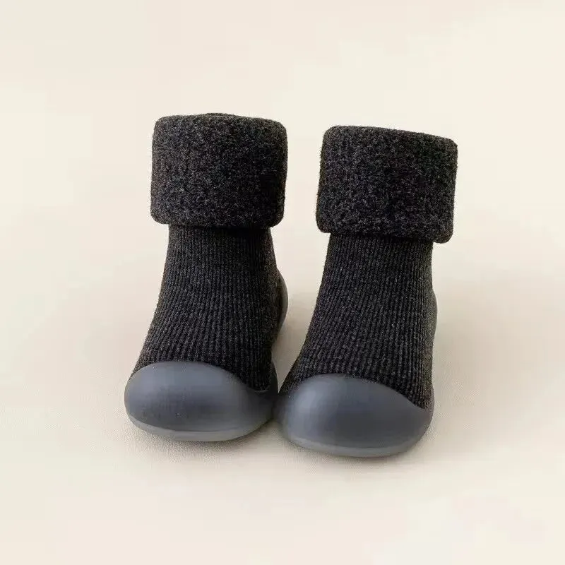 Comfortable Slip on Rubber Sole Sock