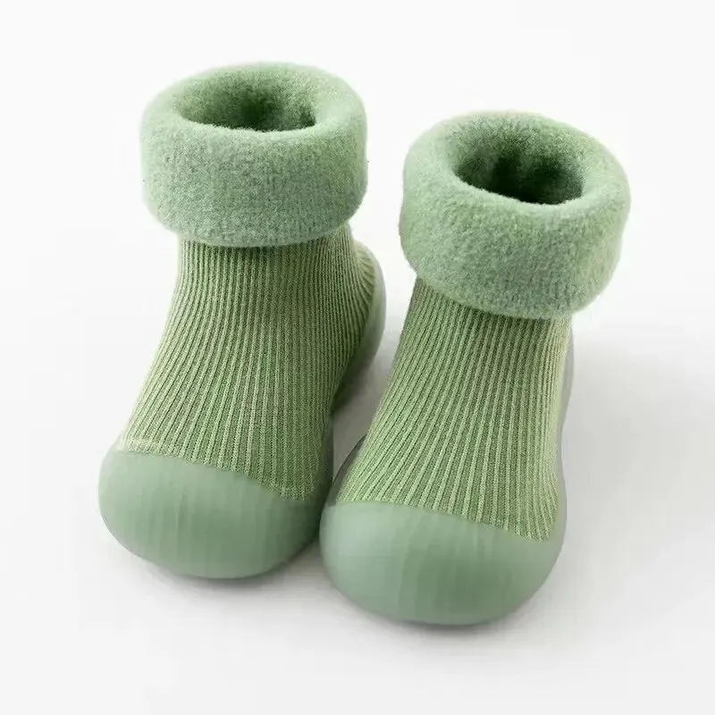 Comfortable Slip on Rubber Sole Sock