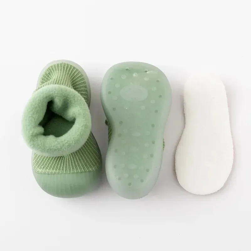 Comfortable Slip on Rubber Sole Sock