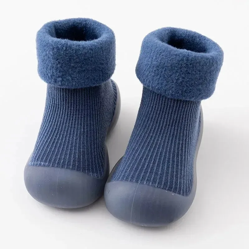 Comfortable Slip on Rubber Sole Sock