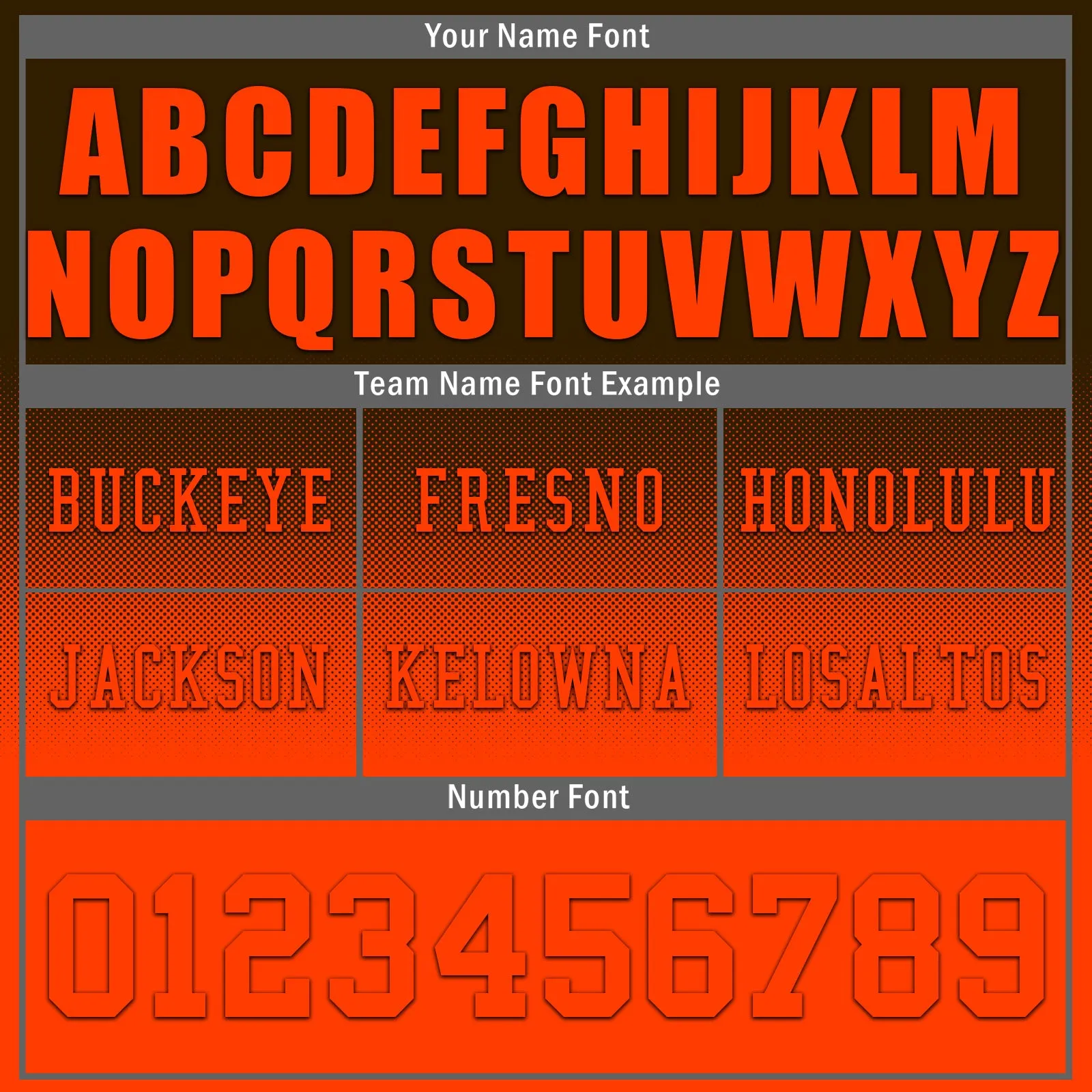 Custom Brown Orange Cleveland Personalized Authentic Football Jersey FBJ02-D020249-8