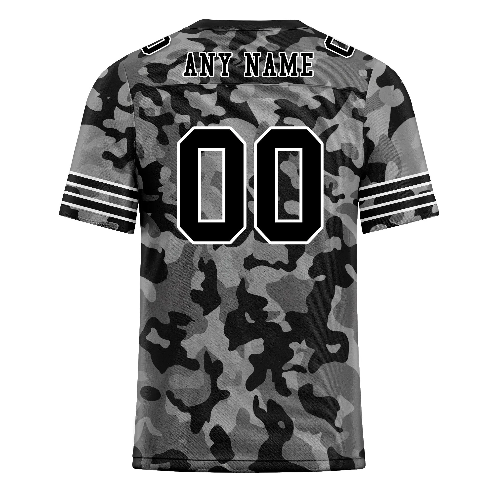 Custom Camo Personalized Authentic Football Jersey FBJ02-D06119