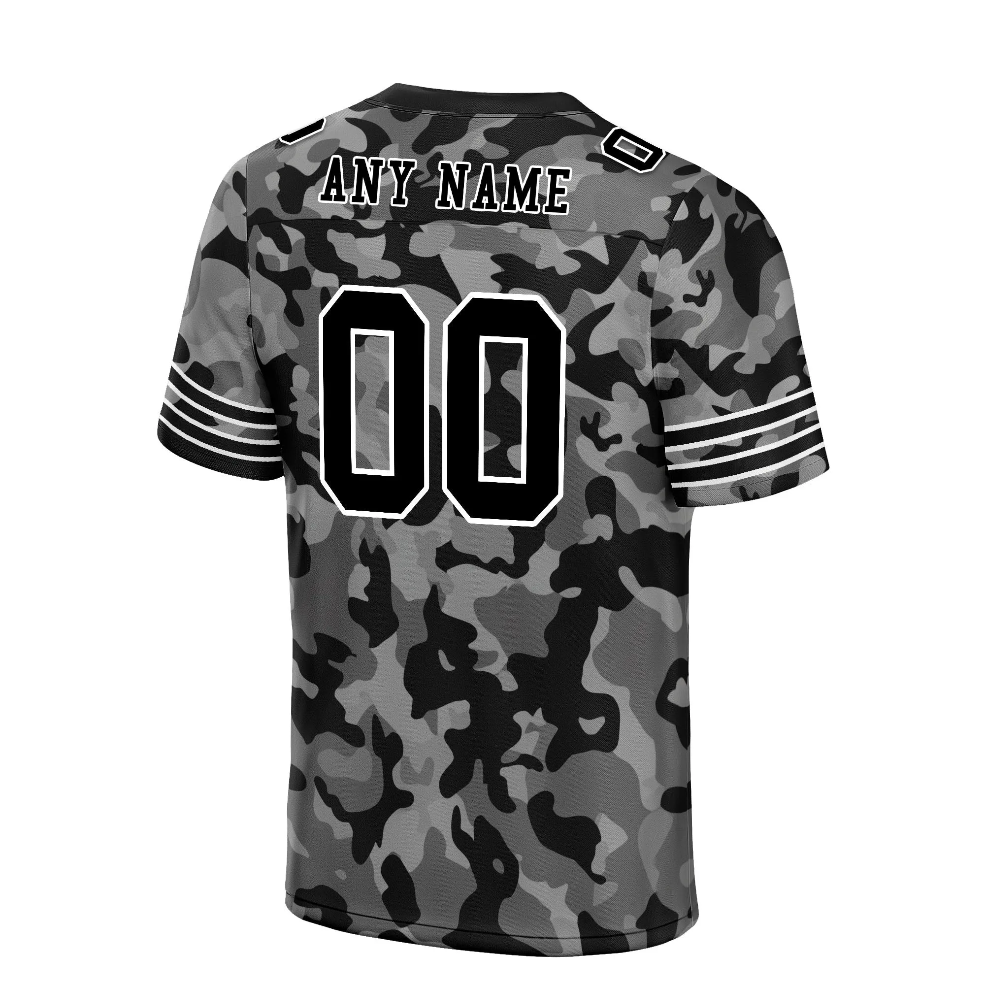 Custom Camo Personalized Authentic Football Jersey FBJ02-D06119