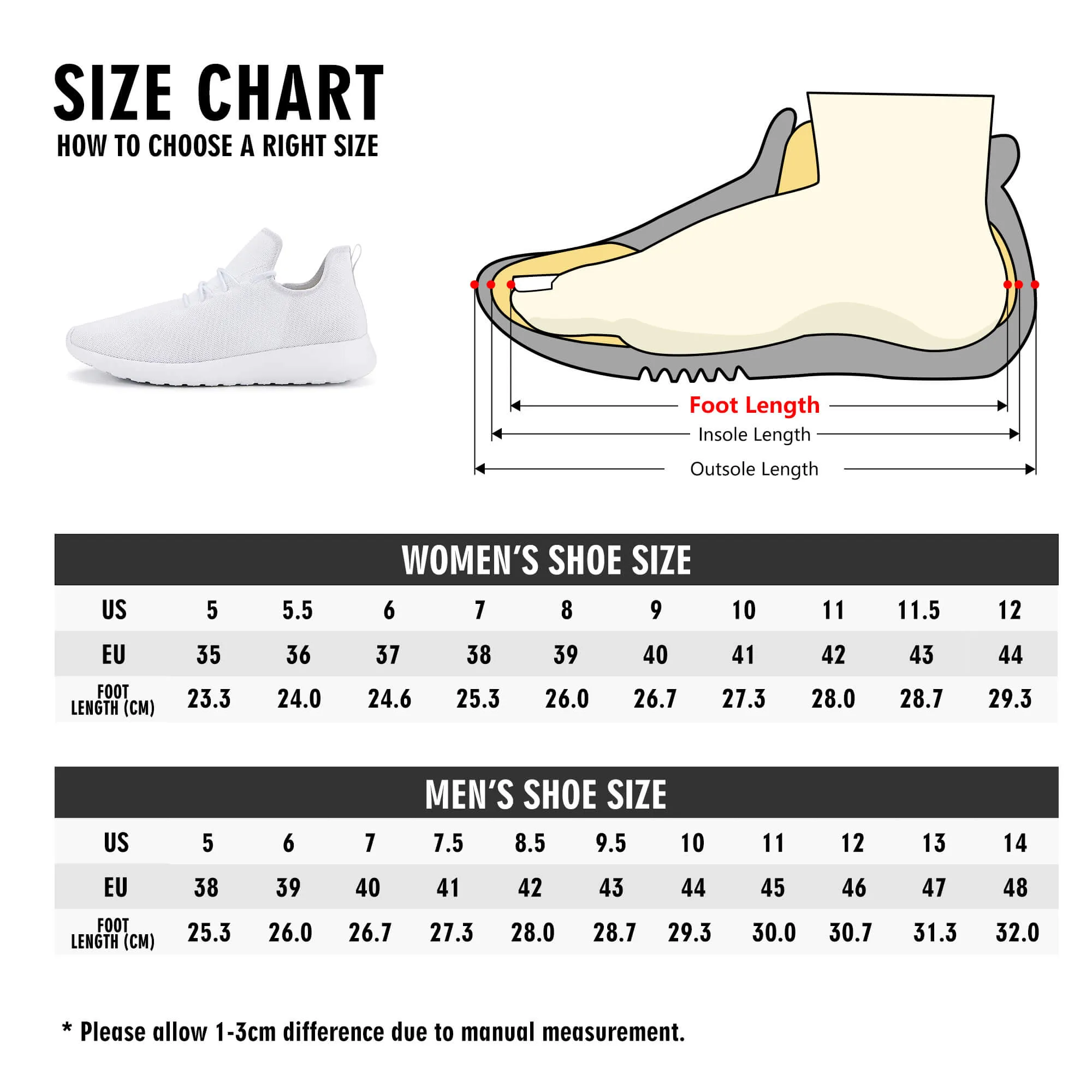 Custom Casual Sneaker - White SF F39 Lightweight