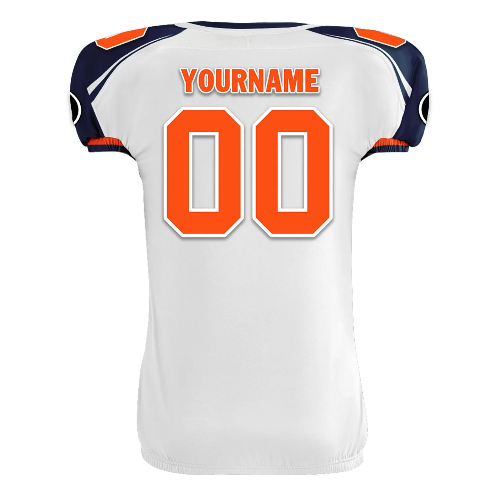 Custom Orange White Colorado High-Performance American Football Jersey FBJ06-D023001-10