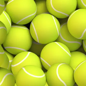 Duffle Bag in Tennis Balls