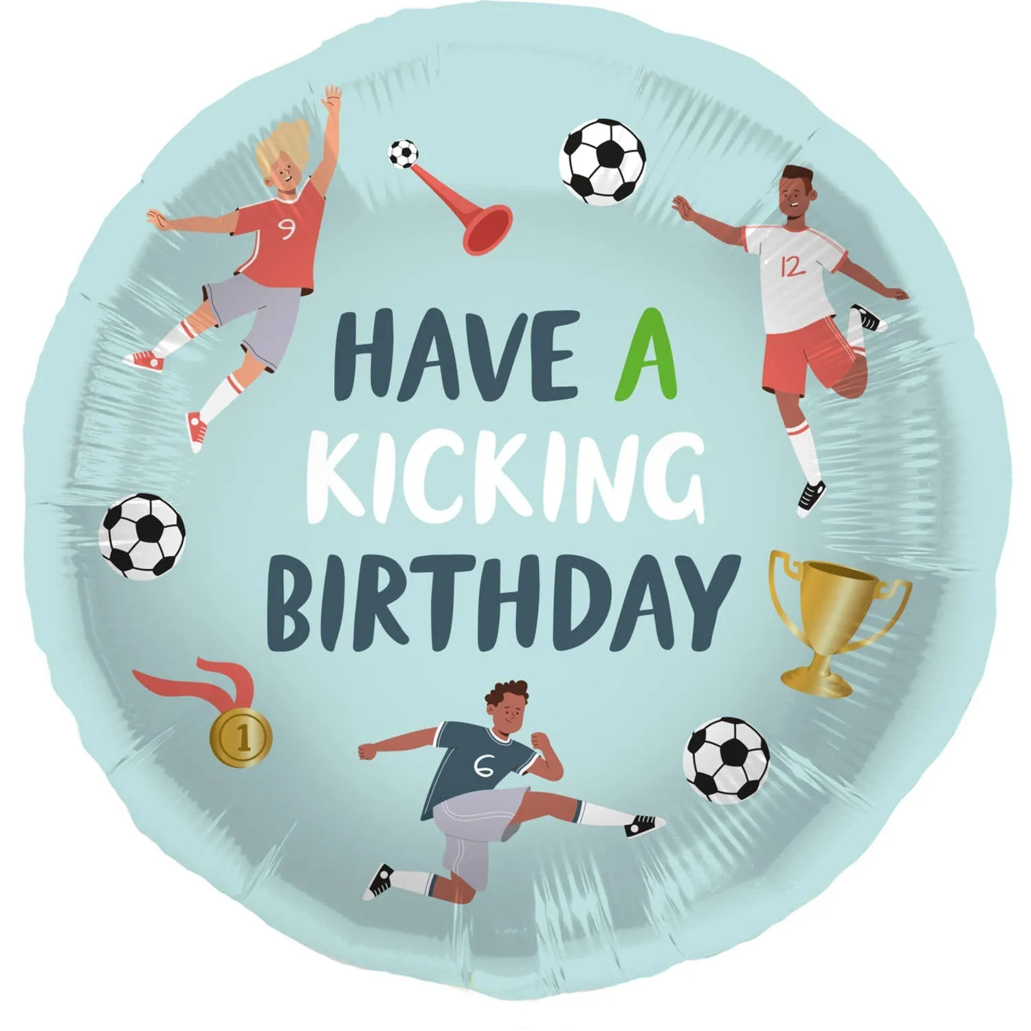 Foil Balloon - Fantastic Football - 45 cm