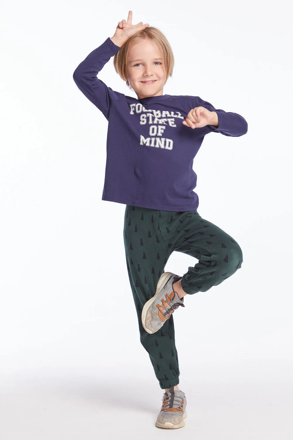 Football Mind Boys Long Sleeve
