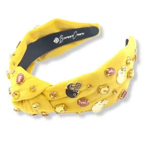 Game Day Yellow Football Headband