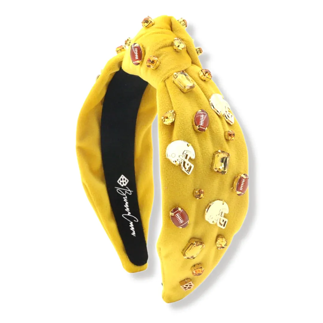 Game Day Yellow Football Headband