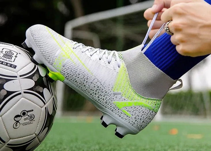 Goat Premium Super Soccer Shoes Cleats AG/FG Boys Girls
