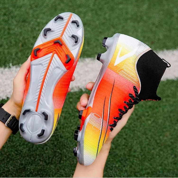 Goat Premium Super Soccer Shoes Cleats AG/FG Boys Girls