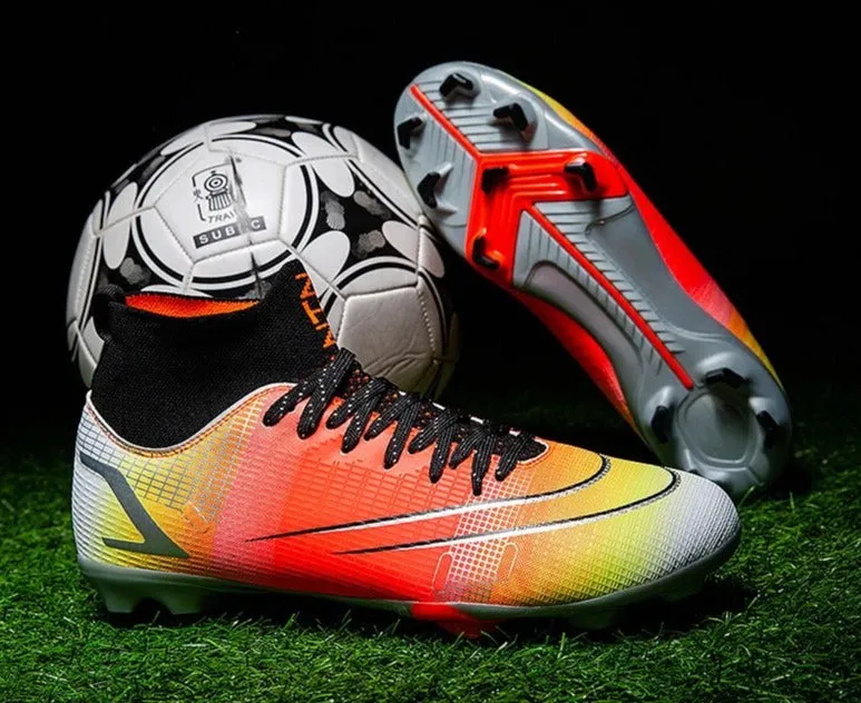 Goat Premium Super Soccer Shoes Cleats AG/FG Boys Girls
