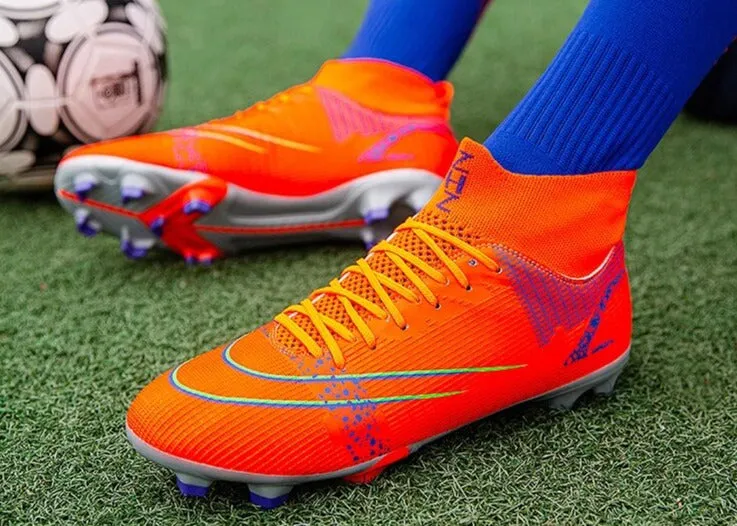 Goat Premium Super Soccer Shoes Cleats AG/FG Boys Girls