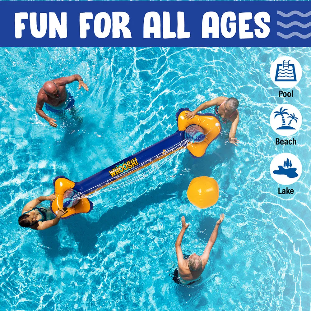 Inflatable Pool Game Combo - Volleyball & Basketball