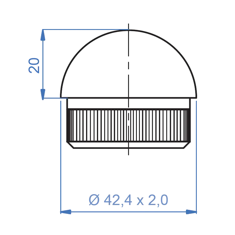 Inox® End Cap