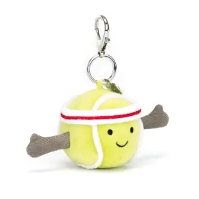 Jellycat Bag Charm Amuseable Sports Tennis