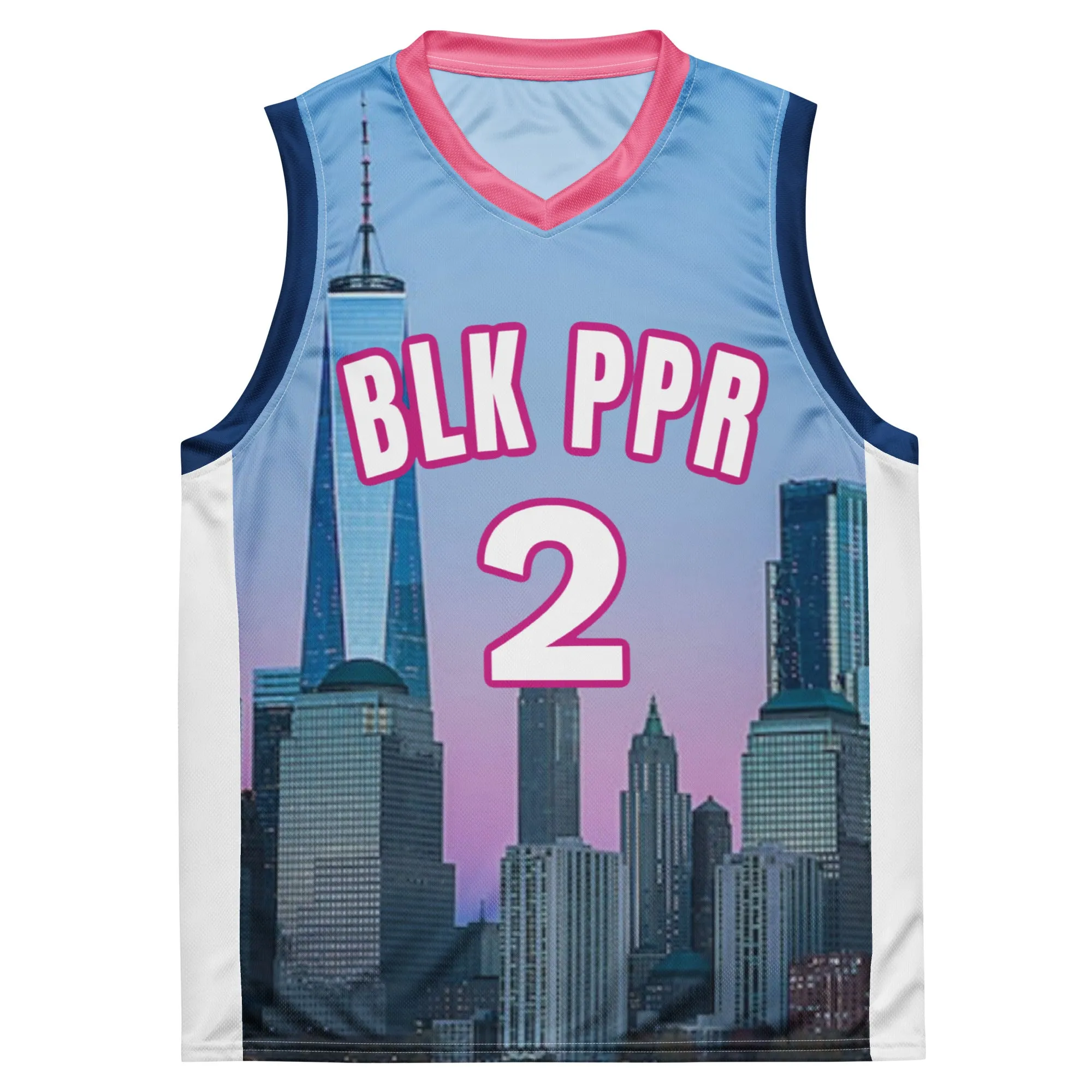 Jersey - BLK PPR B-Ball Skyline