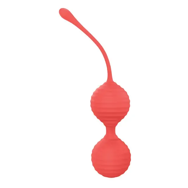 Luv Inc Kg88 Kegel Balls Ribbed Silicone 2-Piece Set