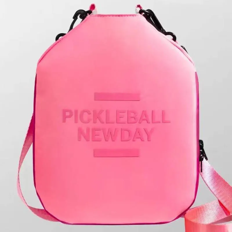 Pickleball Paddle Cove Racket Sleeve Bag with Crossbody Strap