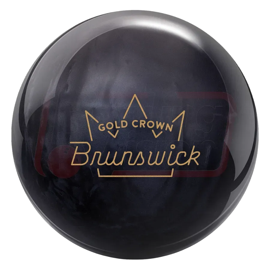 Pre-Drilled Brunswick Gold Crown - Vintage Black