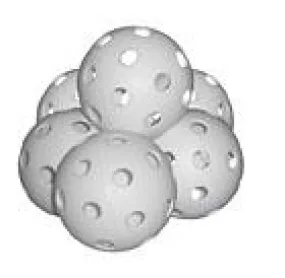 Rawlings Plastic Practice Baseballs - 6 Pack