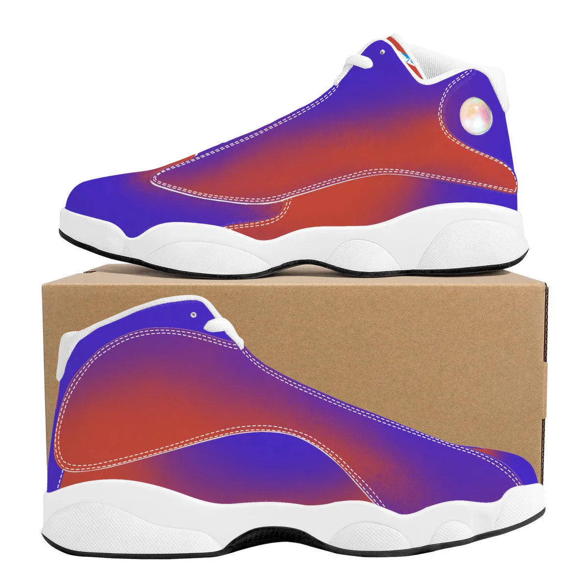 RVT Basketball Shoes - Blue Flame