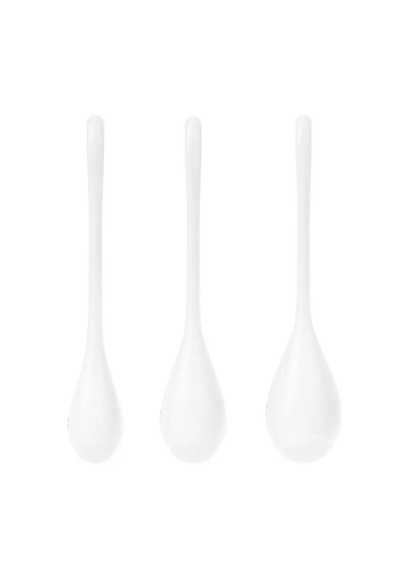 Satisfyer Yoni Power 1 Silicone Weighted Ben Wa Balls Set for Pelvic Floor Training