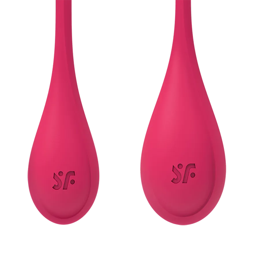Satisfyer Yoni Power 1 Silicone Weighted Ben Wa Balls Set for Pelvic Floor Training