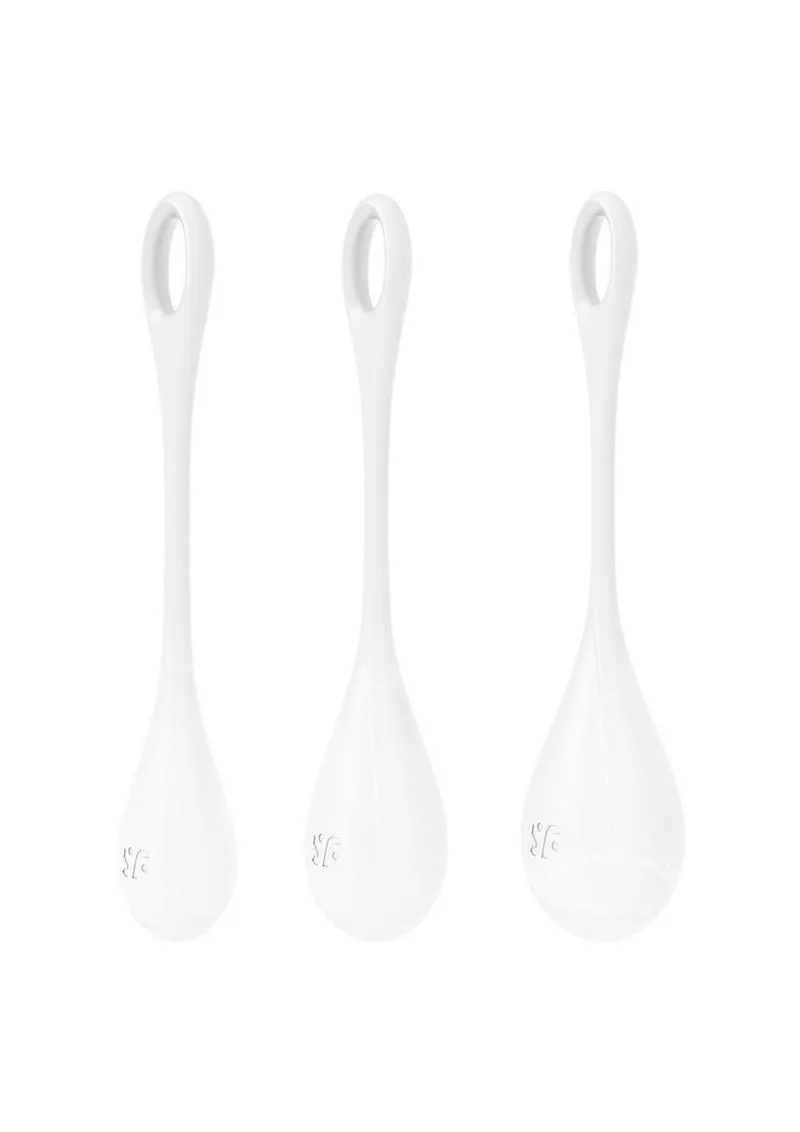 Satisfyer Yoni Power 1 Silicone Weighted Ben Wa Balls Set for Pelvic Floor Training