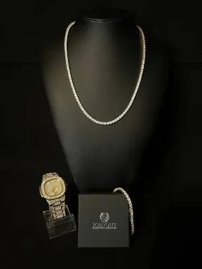 Tennis Drip Combo - Gold