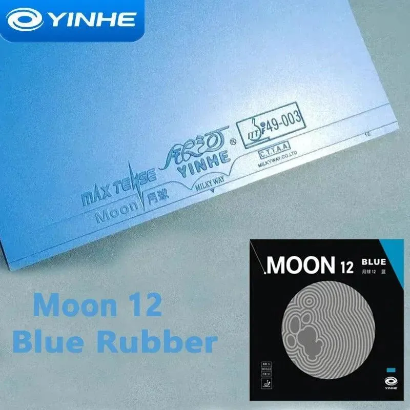 Yinhe Moon 12 Blue Table Tennis Rubber